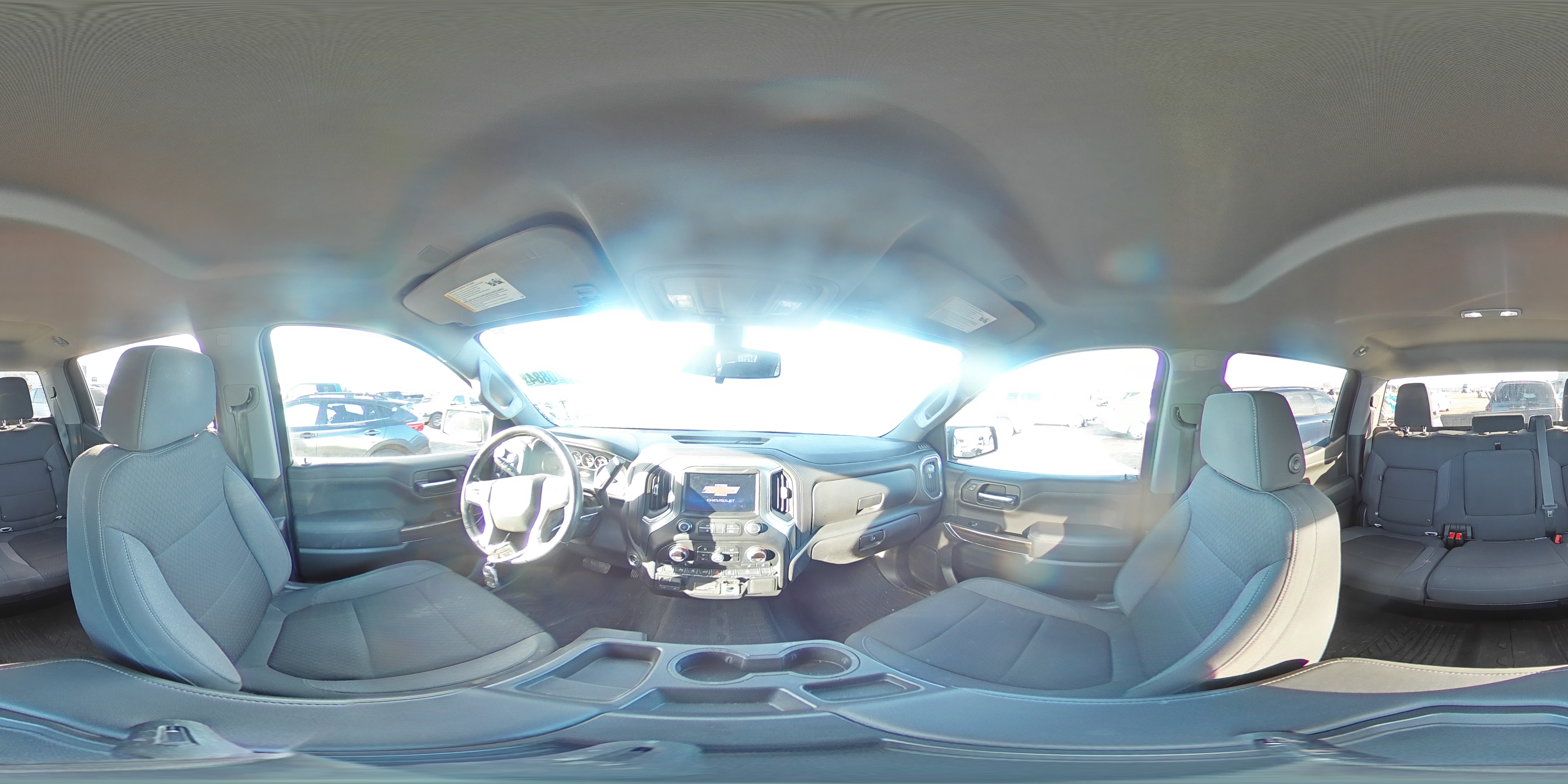 2020 Chevrolet Silverado VIN 1GCPYFED8LZ267683 Copart auction photo, rear end / side damage thumbnail 13