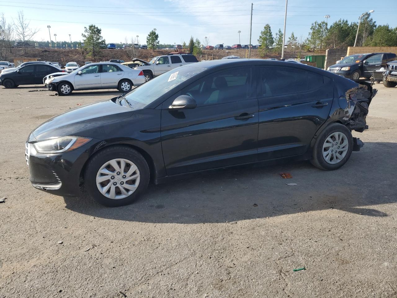 2017 Hyundai Elantra VIN 5NPD74LF4HH077859
