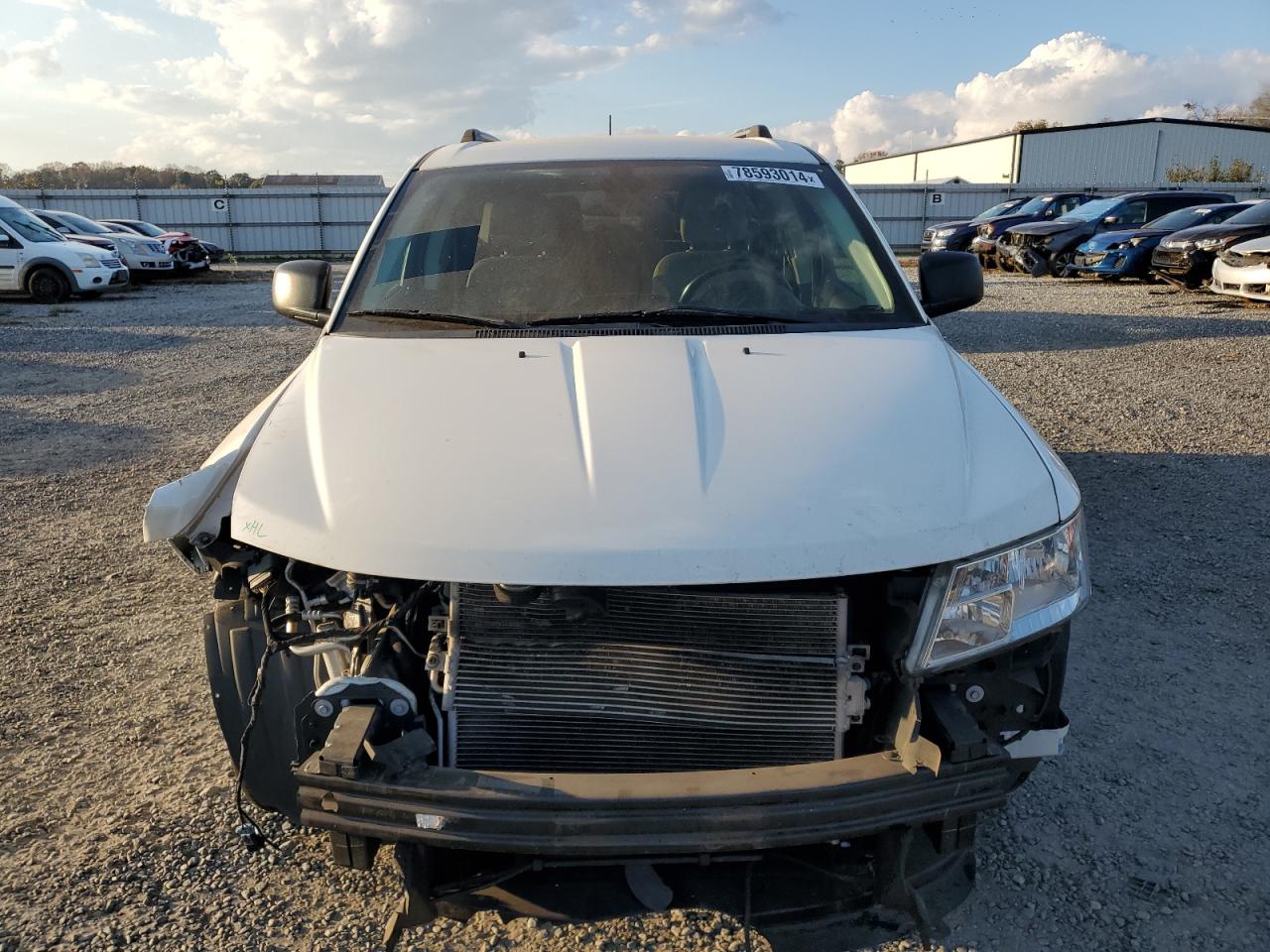 2018 Dodge Journey VIN 3C4PDCAB1JT429852 Copart auction photo, front end damage thumbnail 5