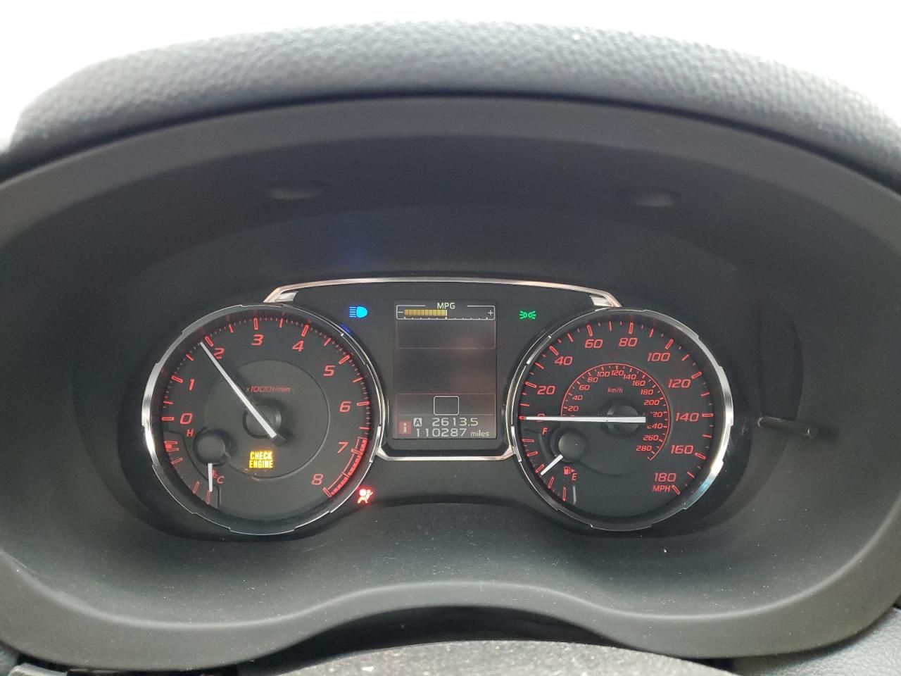 2016 Subaru WRX VIN JF1VA1B63G9805593 Copart auction photo, front end damage thumbnail 9