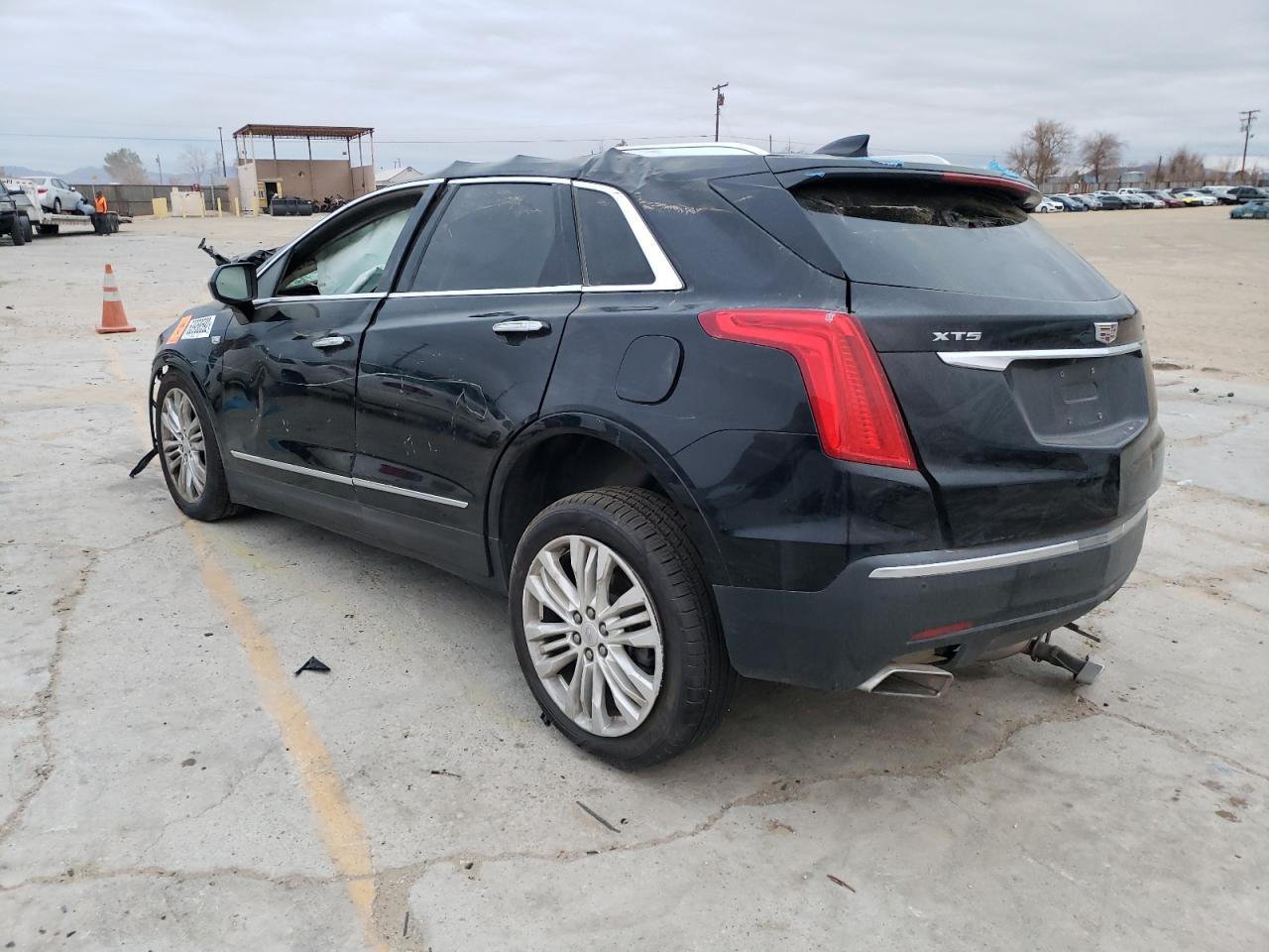 2018 Cadillac XT5 VIN 1GYKNERS1JZ225725 Copart auction photo, all over / frame damage damage thumbnail 3