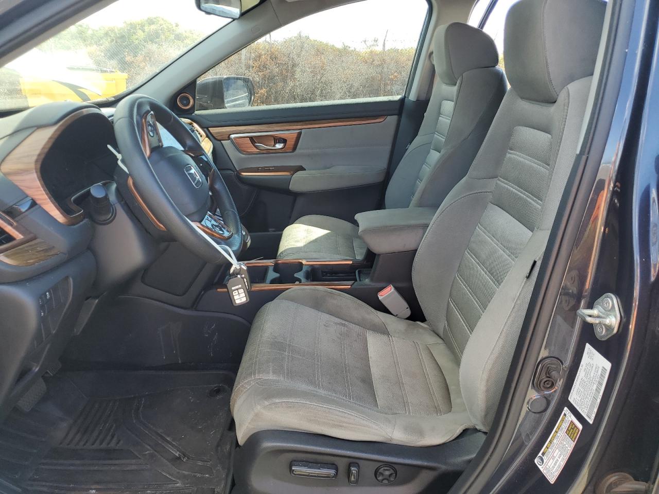 2019 Honda CR-V VIN 5J6RW1H54KA034414 Copart auction photo, front end / side damage thumbnail 7