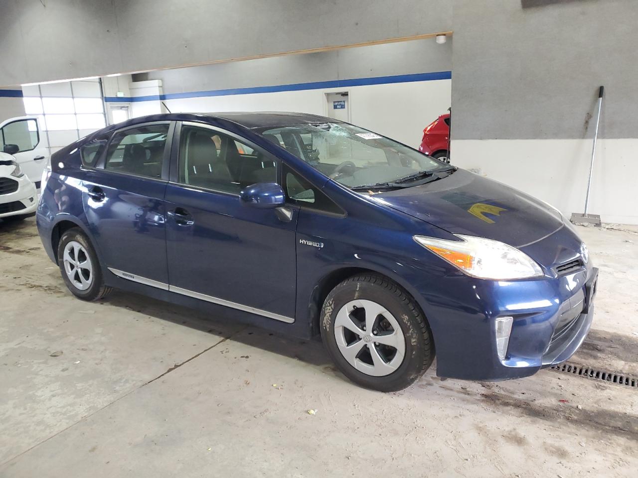 2015 Toyota Prius VIN JTDKN3DU6F0398977 Copart auction photo, top/roof damage thumbnail 4
