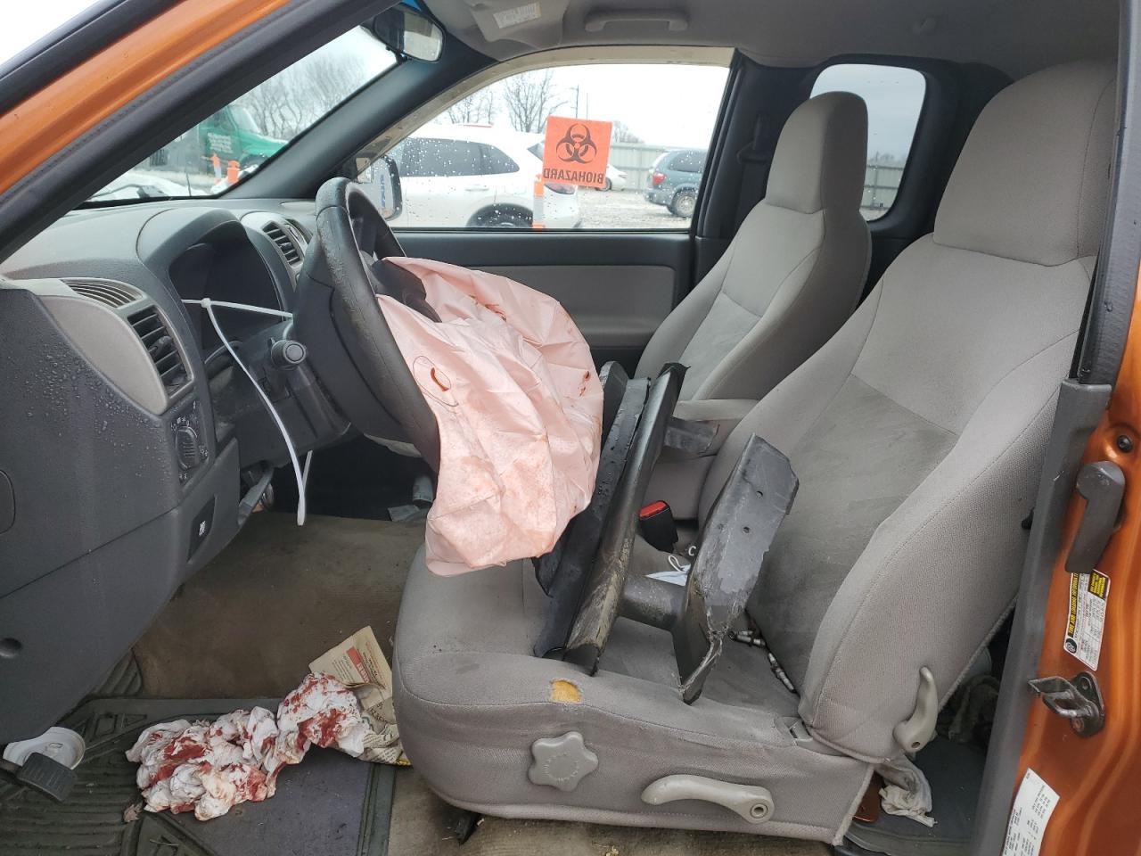 2004 Chevrolet Colorado VIN 1GCCS196248149795 Copart auction photo, front end damage thumbnail 7