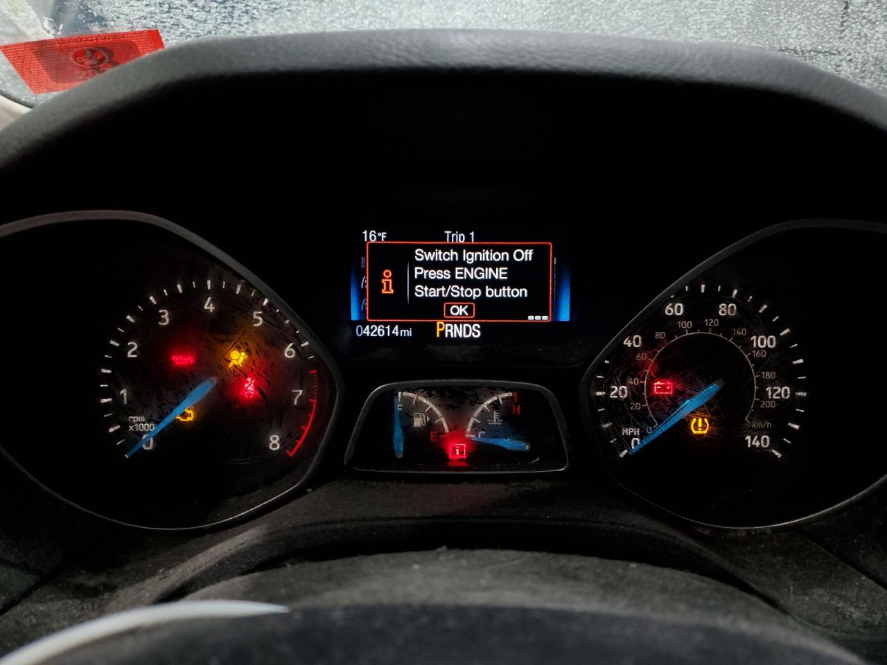 2018 Ford Focus VIN 1FADP3J21JL252957 Copart auction photo, front end damage thumbnail 9