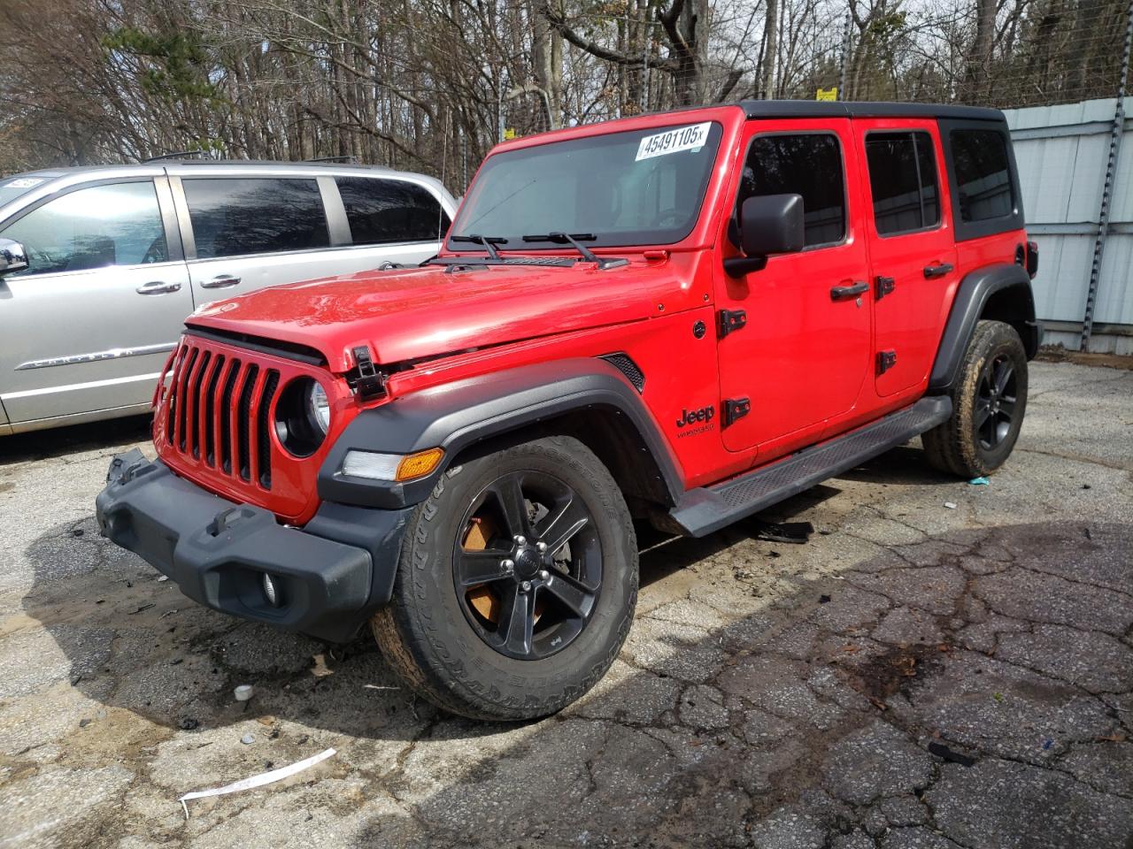 2021 Jeep Wrangler VIN 1C4HJXDG9MW740052