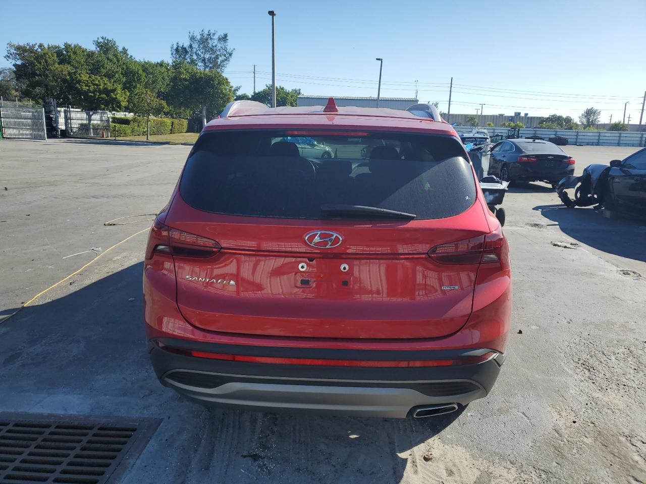 2023 Hyundai Santa Fe VIN 5NMS2DAJ3PH580226 Copart auction photo, front end damage thumbnail 6