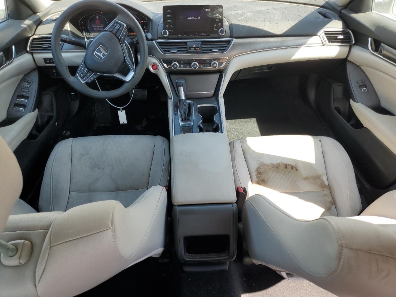 2020 Honda Accord VIN 1HGCV1F1XLA112809 Copart auction photo, rear end damage thumbnail 8