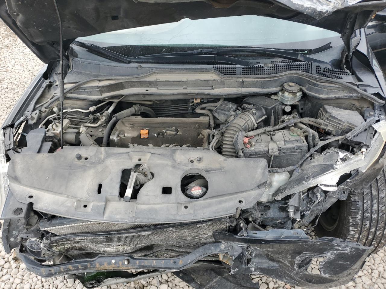2011 Honda CR-V VIN JHLRE4H48BC014207 Copart auction photo, front end / all over damage thumbnail 13