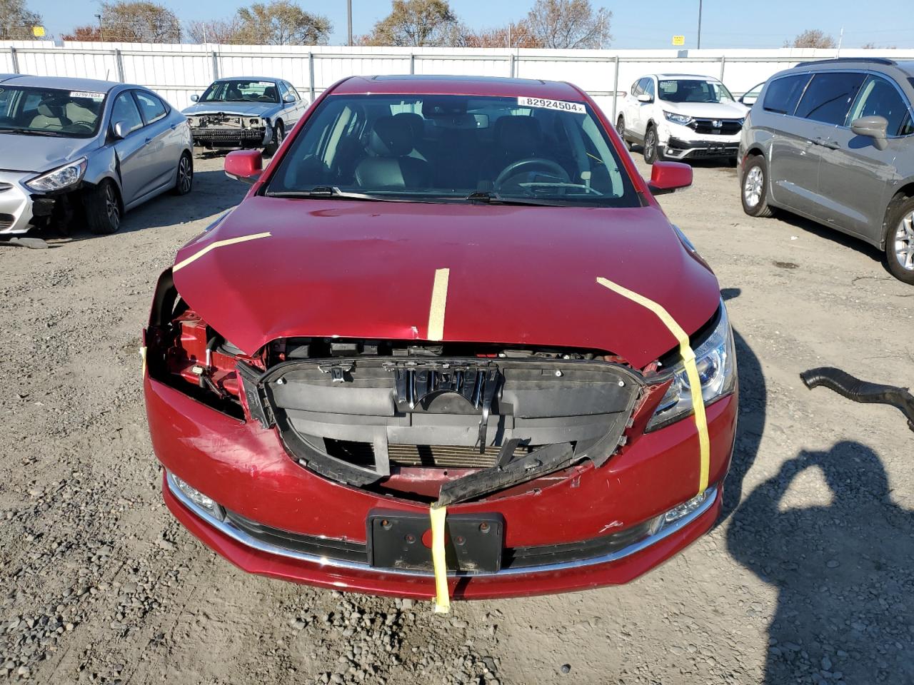 2014 Buick LaCrosse VIN 1G4GF5G39EF104559 Copart auction photo, front end damage thumbnail 5