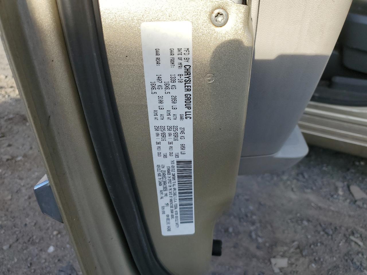 2010 Dodge Caravan VIN 2D4RN5D13AR419656 Copart auction photo, front end damage thumbnail 15
