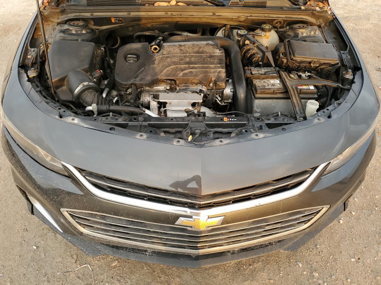 2018 Chevrolet Malibu VIN 1G1ZD5ST7JF141123 Copart auction photo, side damage thumbnail 11