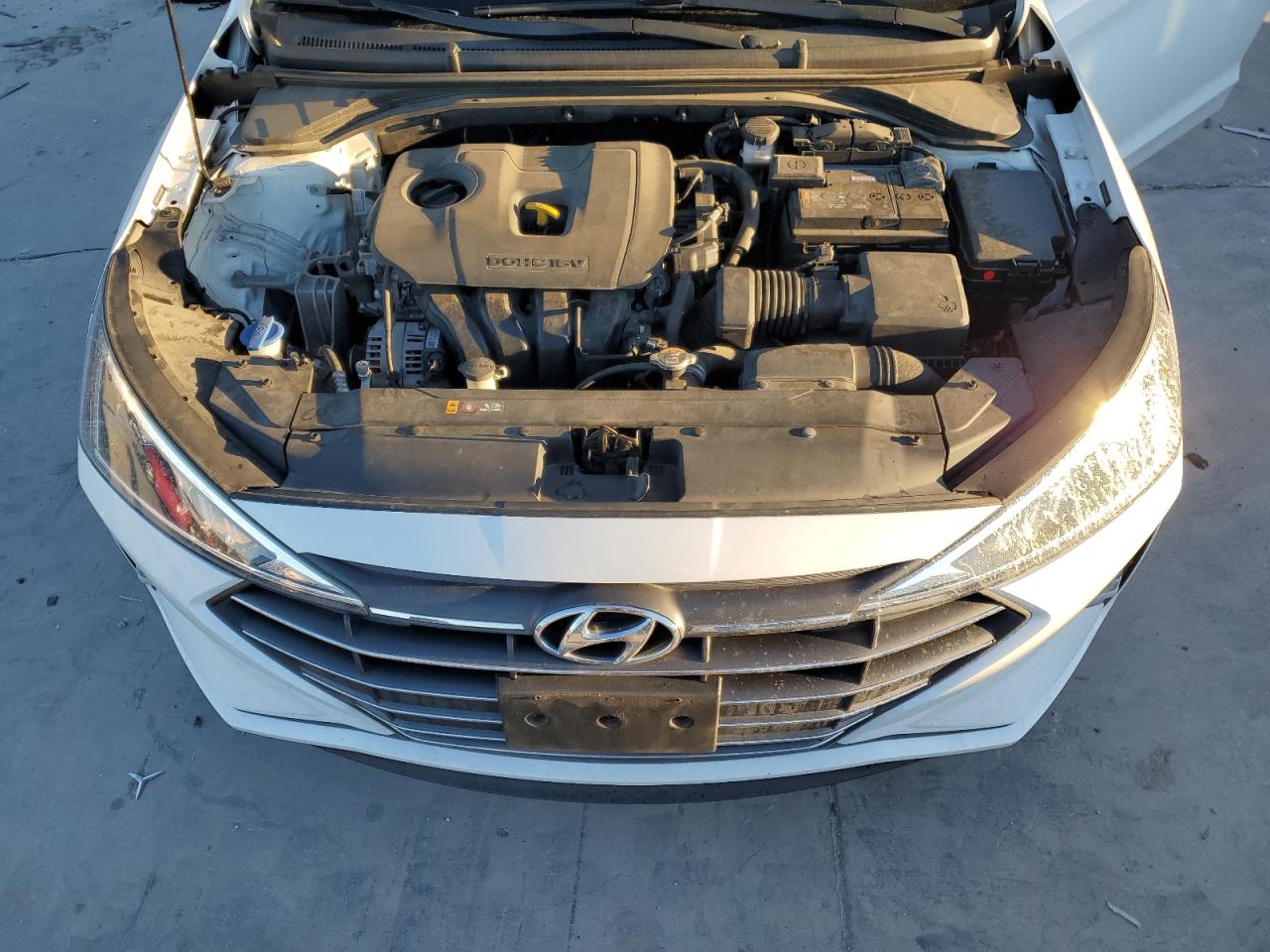 2020 Hyundai Elantra VIN 5NPD84LF9LH526409 Copart auction photo, rear end damage thumbnail 11