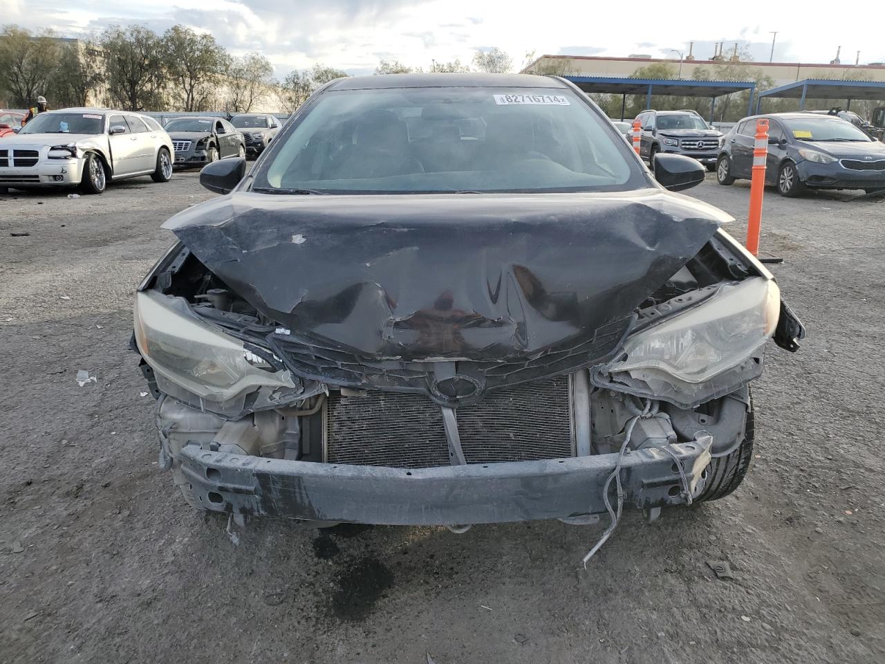 2015 Toyota Corolla VIN 5YFBURHE3FP335611 Copart auction photo, front end damage thumbnail 5