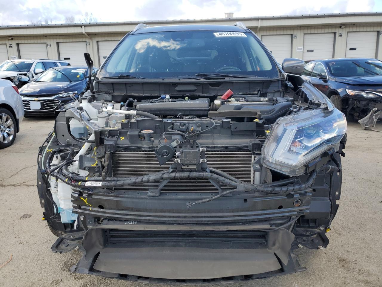2018 Nissan Rogue VIN JN8AT2MV6JW326689 Copart auction photo, front end / stripped damage thumbnail 5