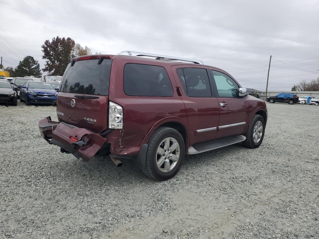 2010 Nissan Armada VIN 5N1BA0NE4AN623728 Copart auction photo, rear end damage thumbnail 3