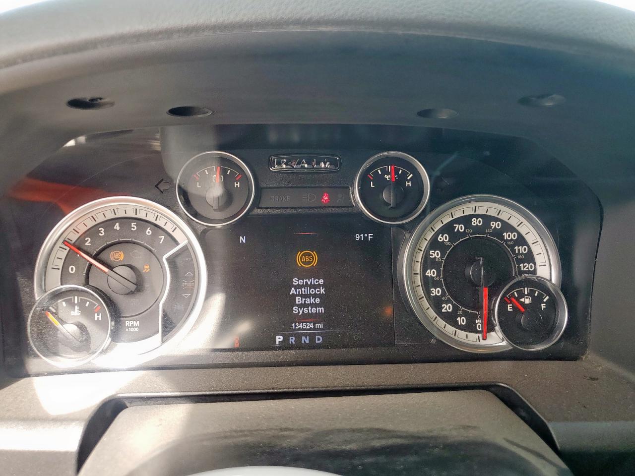 2017 RAM 1500 VIN 1C6RR7LT9HS510964 Copart auction photo, front end damage thumbnail 9
