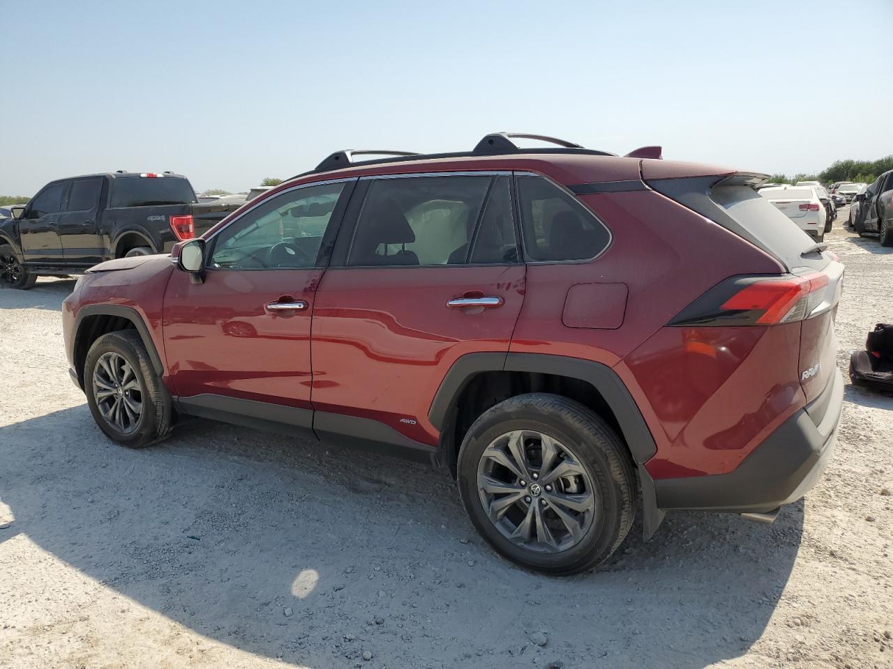 2023 Toyota RAV 4 VIN 4T3D6RFV9PU122241 Copart auction photo, side damage thumbnail 2