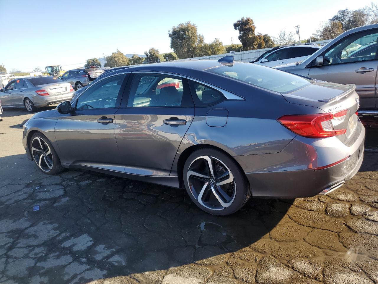 2020 Honda Accord VIN 1HGCV2F36LA024833 Copart auction photo, front end / side damage thumbnail 2