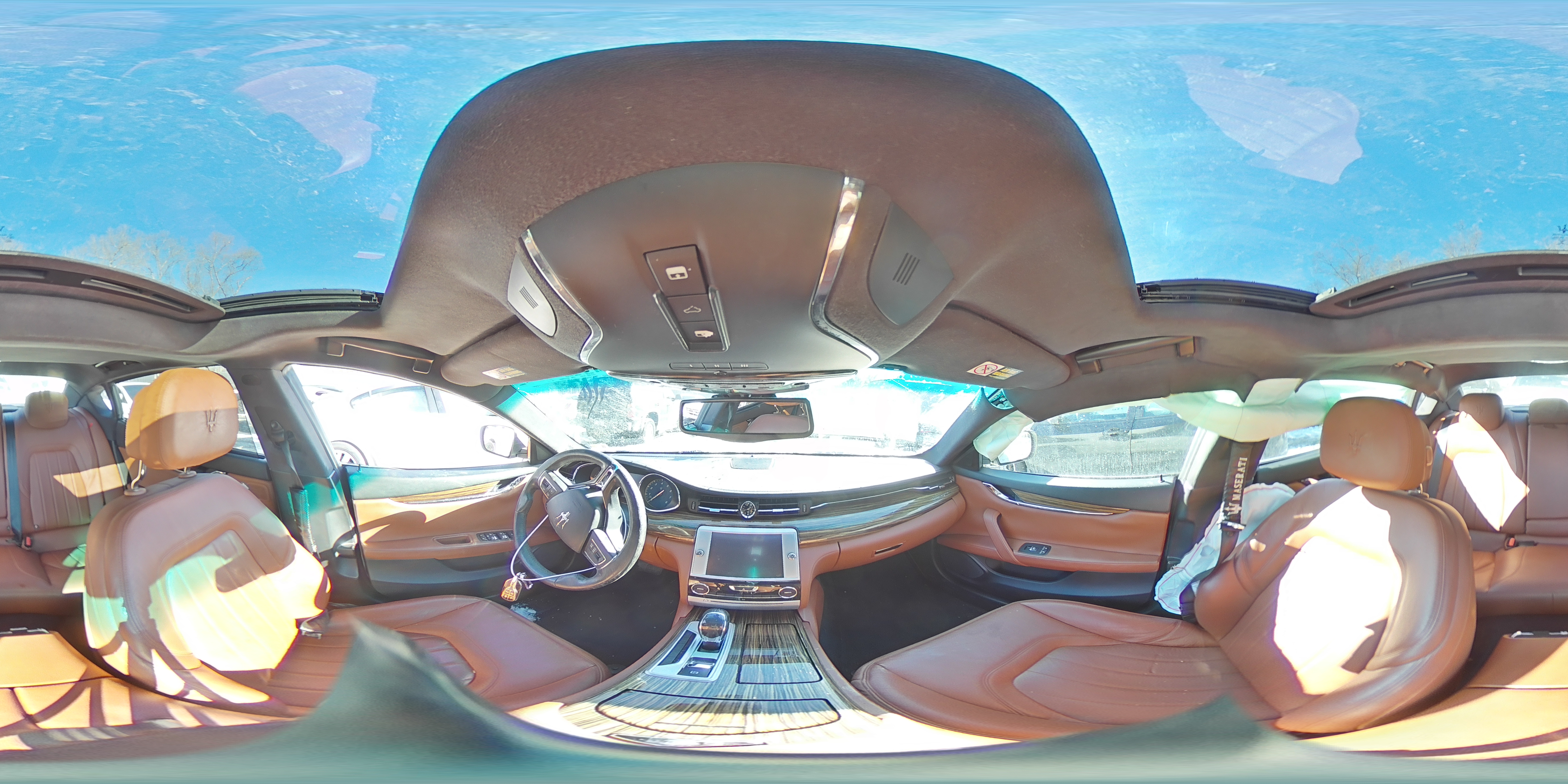 2016 Maserati Quattroporte VIN ZAM56RPAXG1170230 Copart auction photo, all over / mechanical damage thumbnail 13