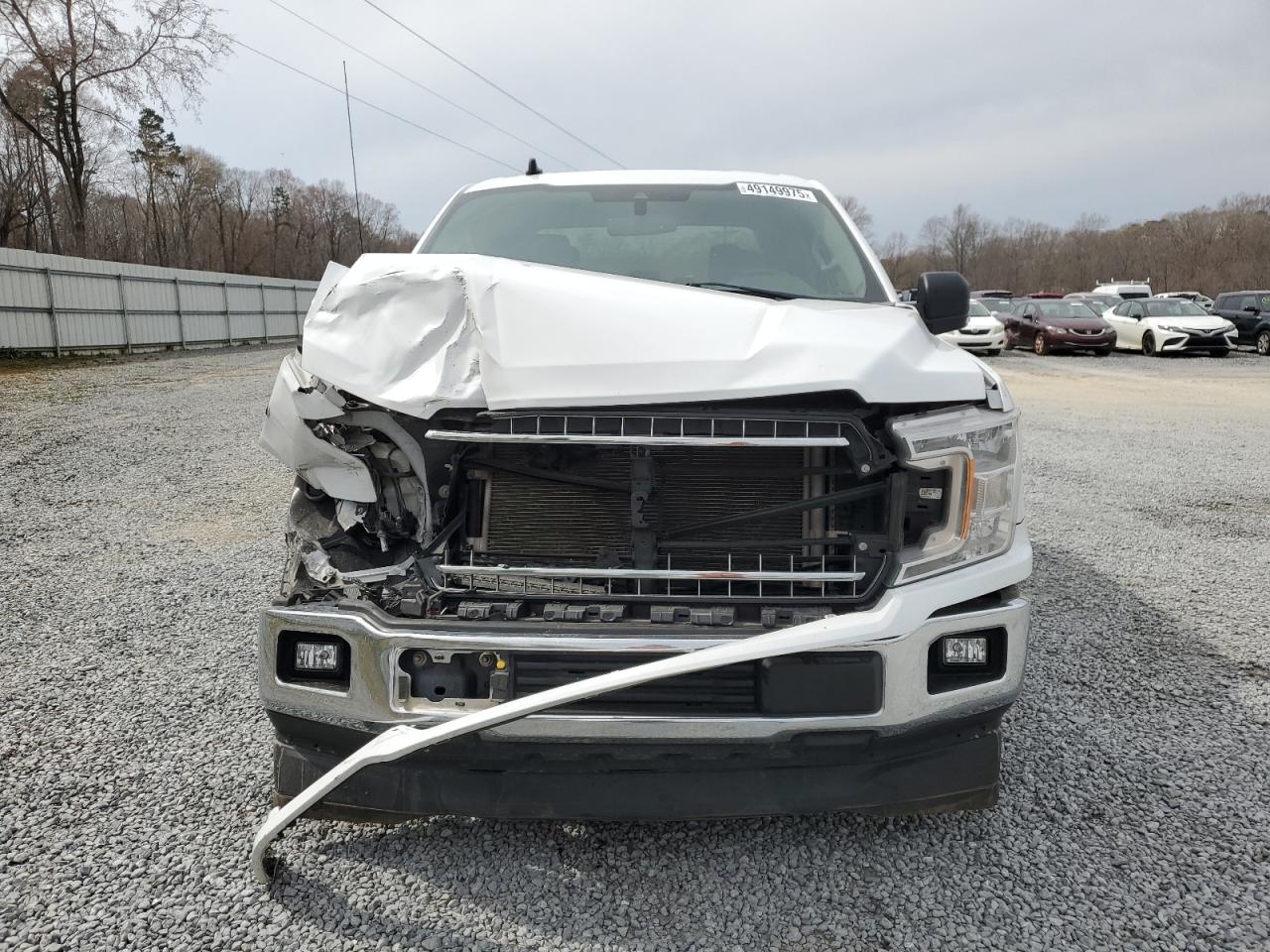 2020 Ford F-150 VIN 1FTEW1C52LFA21970 Copart auction photo, front end damage thumbnail 5