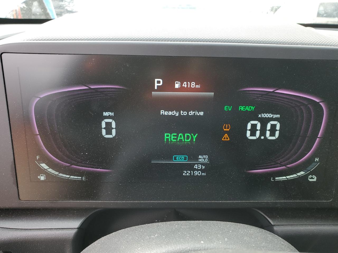 2023 KIA Niro VIN KNDCP3LE4P5086931 Copart auction photo, rear end / all over damage thumbnail 9