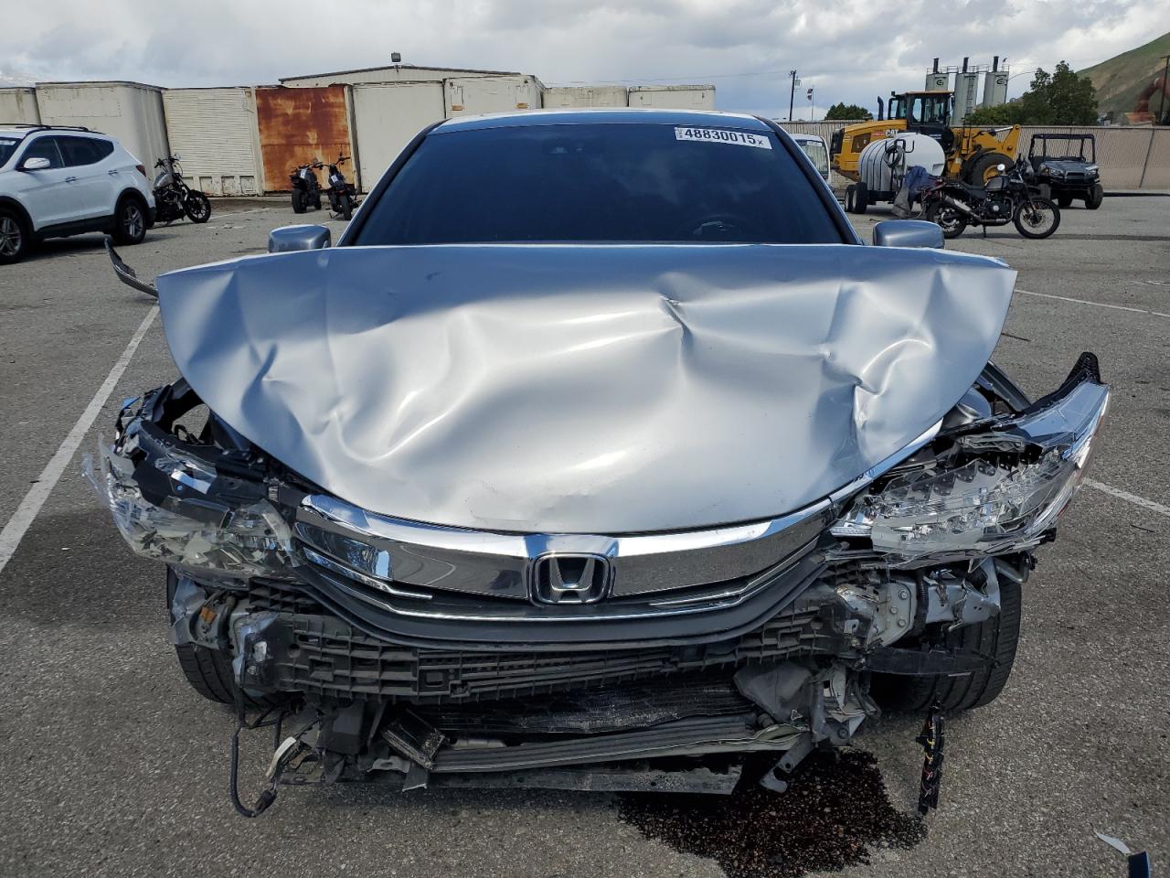 2016 Honda Accord VIN 1HGCR3F9XGA022829 Copart auction photo, front end damage thumbnail 5