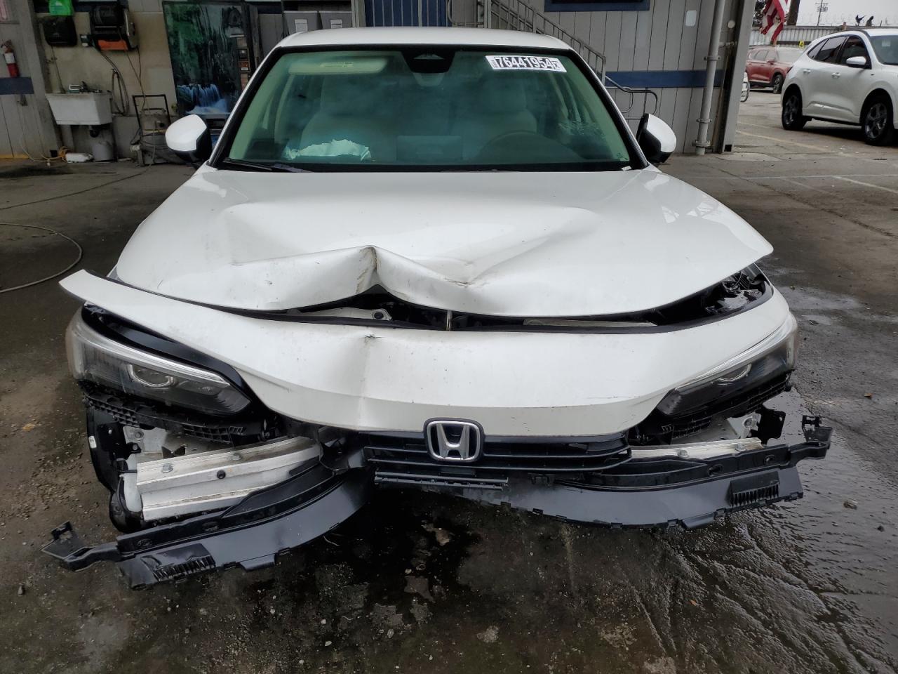 2022 Honda Civic VIN 2HGFE2F23NH518558 Copart auction photo, front end / rear end damage thumbnail 5