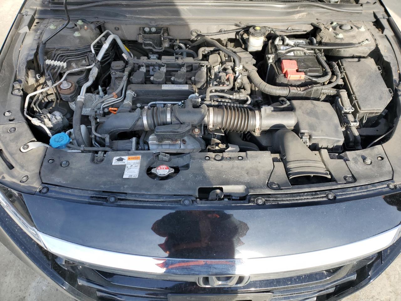 2020 Honda Accord VIN 1HGCV1F52LA133253 Copart auction photo, side damage thumbnail 11