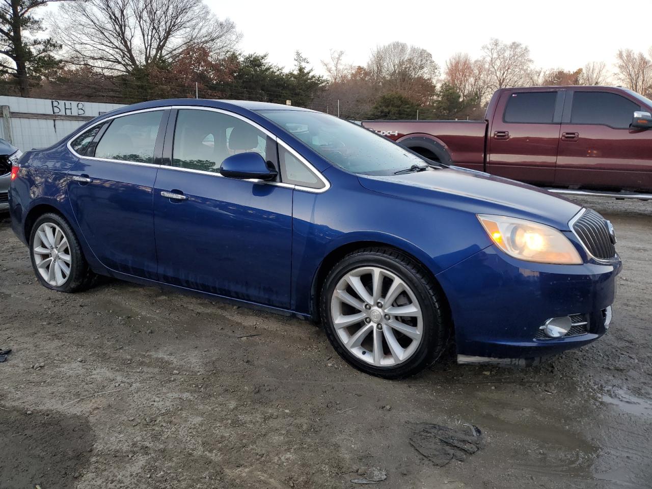2013 Buick Verano VIN 1G4PP5SK5D4106900 Copart auction photo, side / rear end damage thumbnail 4