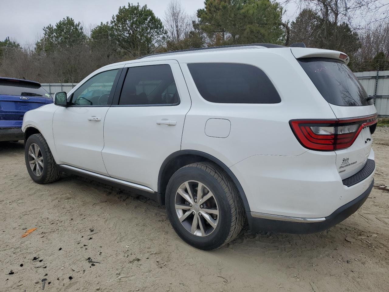 2016 Dodge Durango VIN 1C4RDJDG6GC484385 Copart auction photo, front end / side damage thumbnail 2