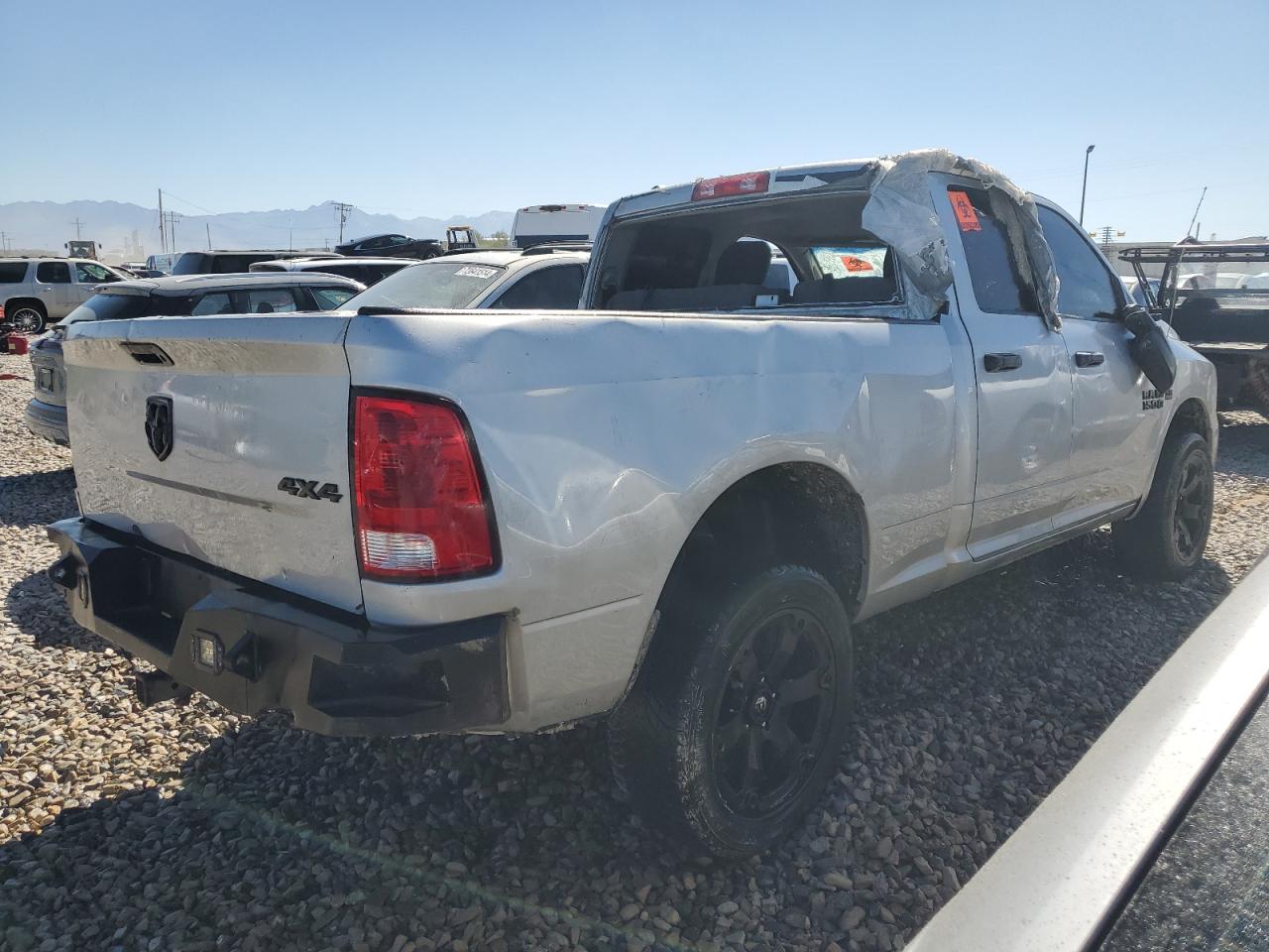 2015 RAM 1500 VIN 1C6RR7FT5FS656707 Copart auction photo, rollover damage thumbnail 3