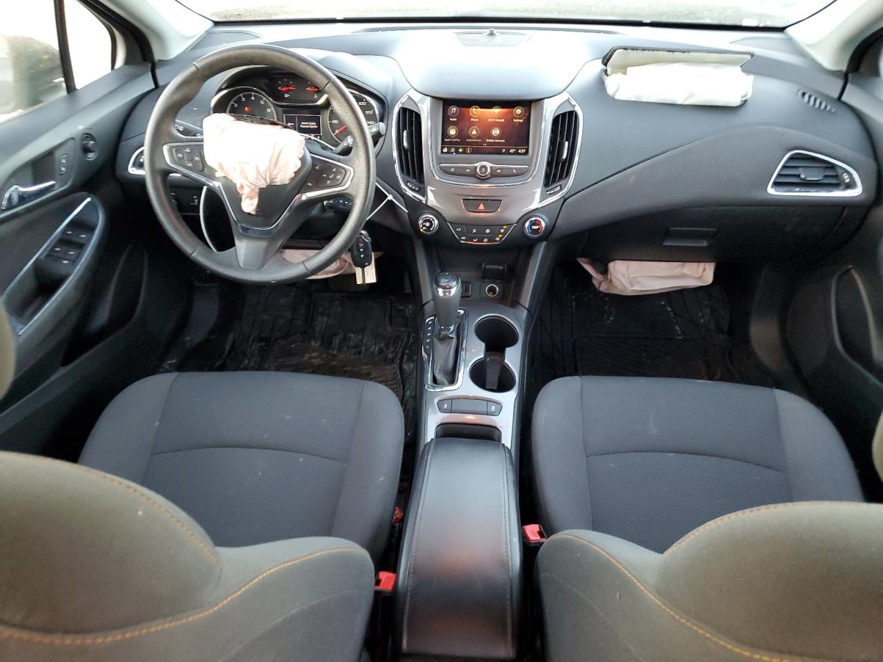 2019 Chevrolet Cruze VIN 3G1BC6SM8KS577754 Copart auction photo, front end / side damage thumbnail 8
