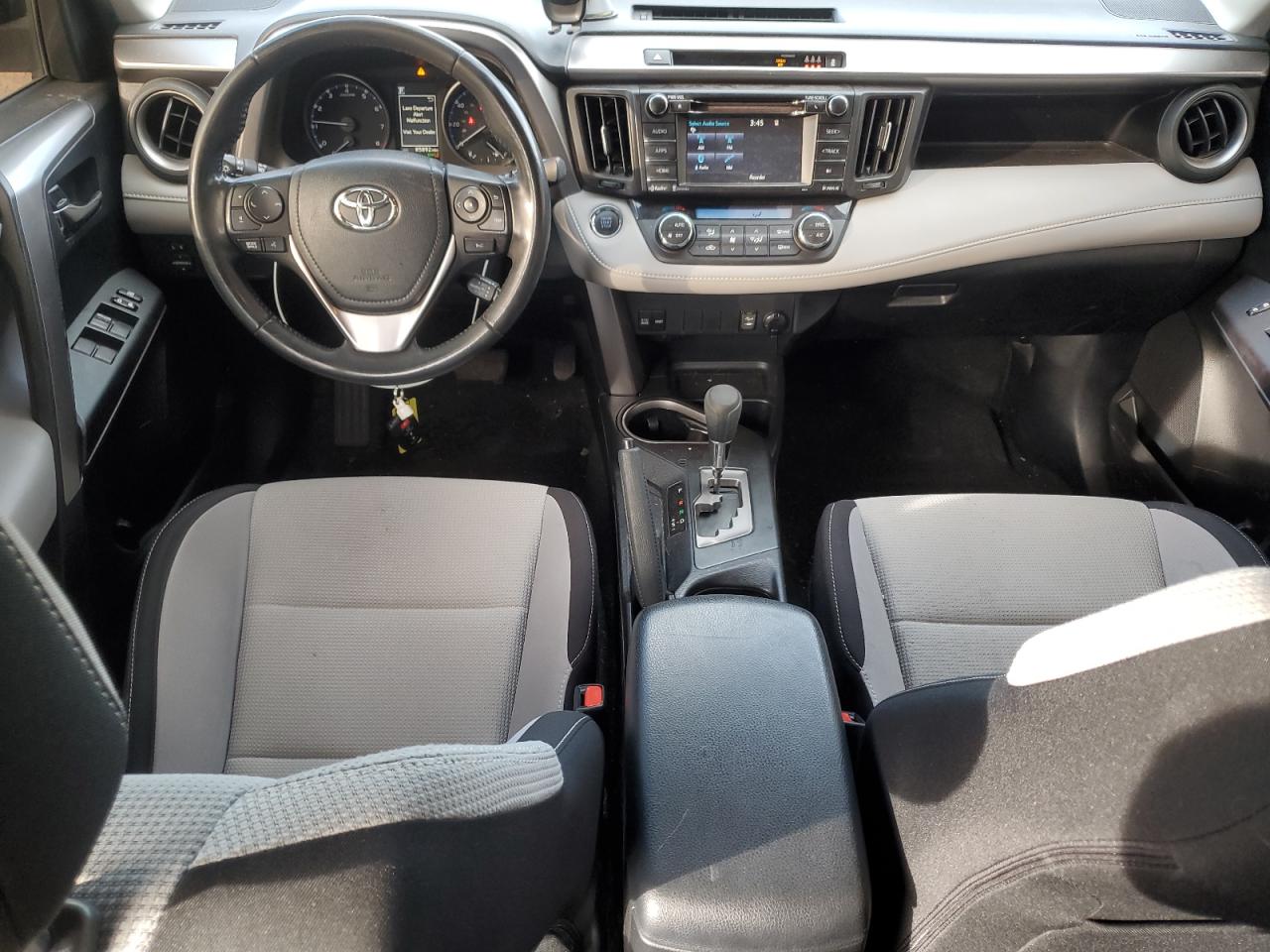 2018 Toyota RAV 4 VIN JTMRFREV7JD240218 Copart auction photo, rear end / front end damage thumbnail 8