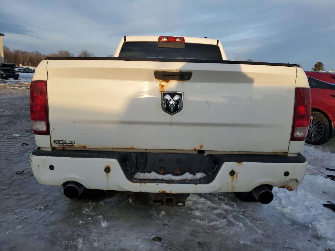 2011 Dodge RAM VIN 1D7RV1GT5BS590675 Copart auction photo, all over damage thumbnail 6