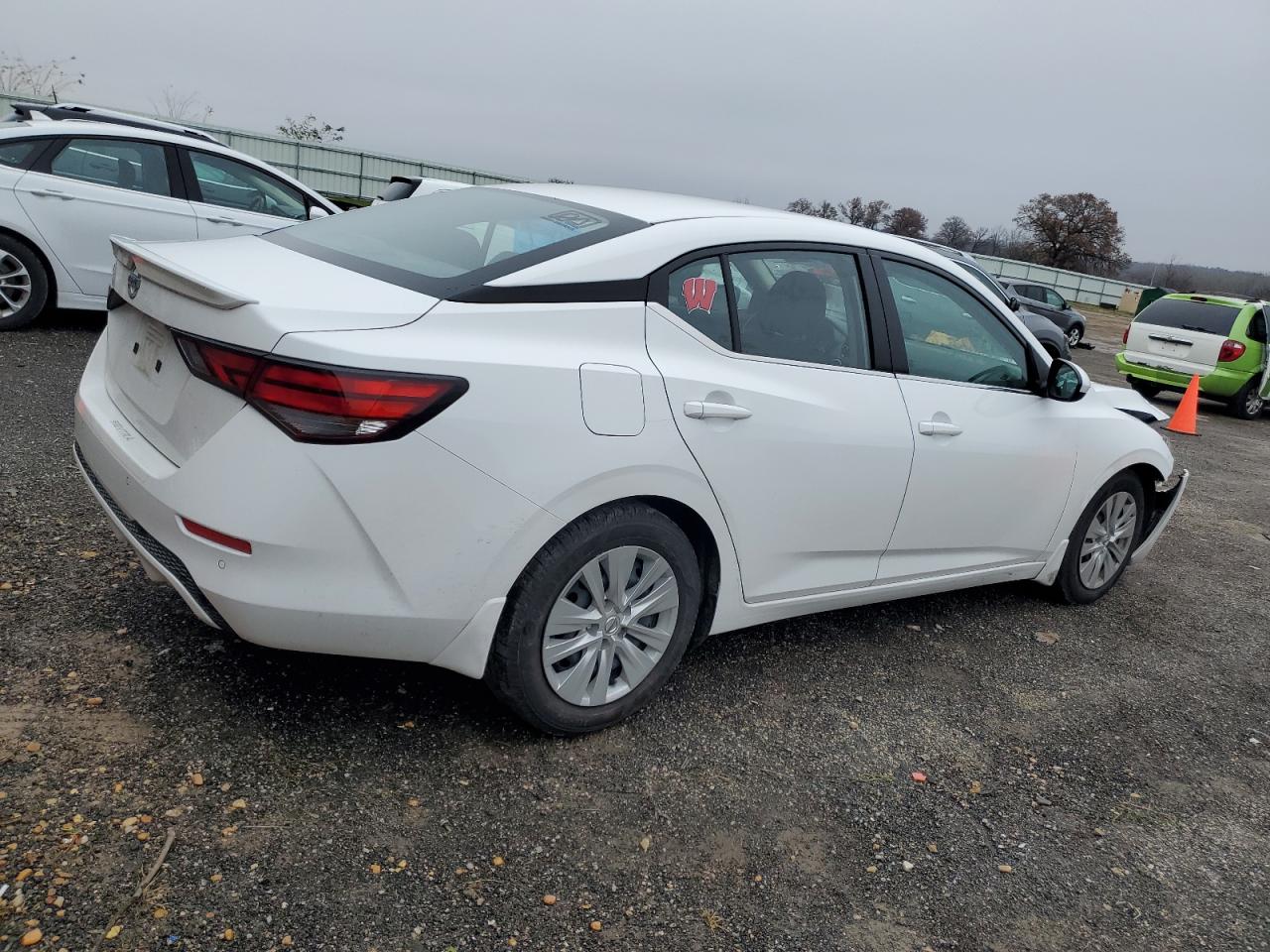 2020 Nissan Sentra VIN 3N1AB8BV1LY255078 Copart auction photo, front end damage thumbnail 3