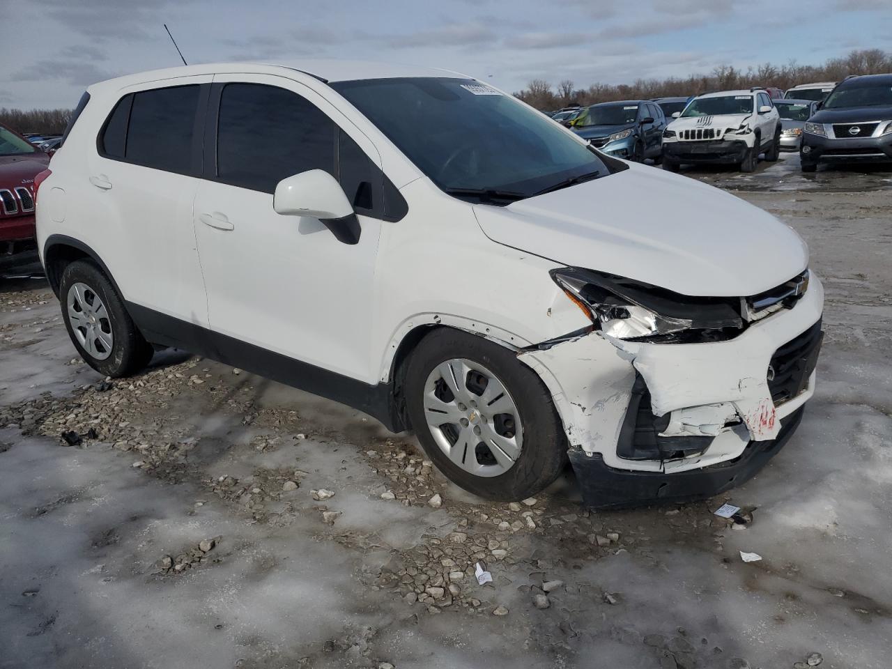2017 Chevrolet Trax VIN 3GNCJKSB9HL289647 Copart auction photo, front end damage thumbnail 4