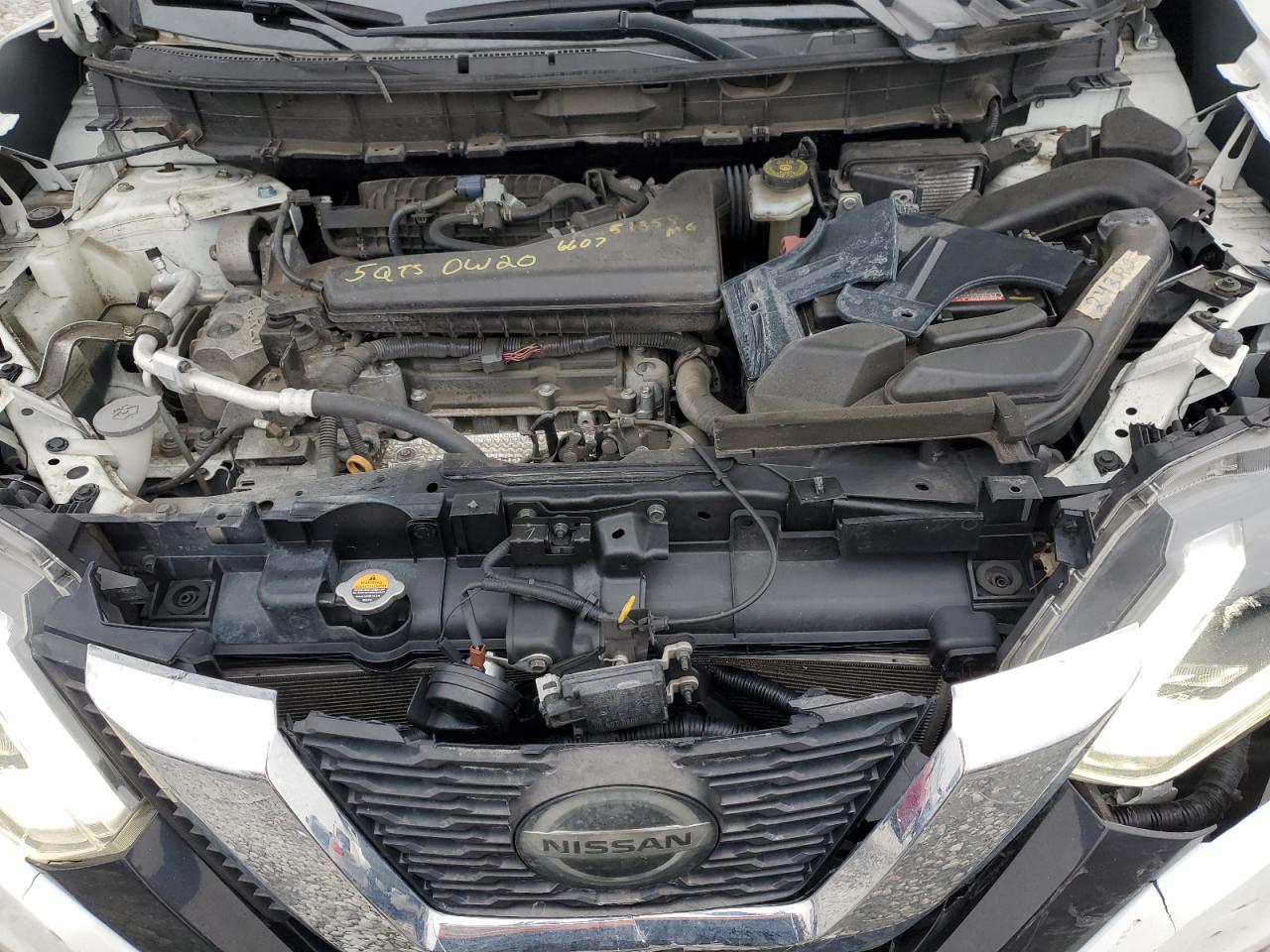 2020 Nissan Rogue VIN JN8AT2MV0LW101140 Copart auction photo, front end damage thumbnail 11