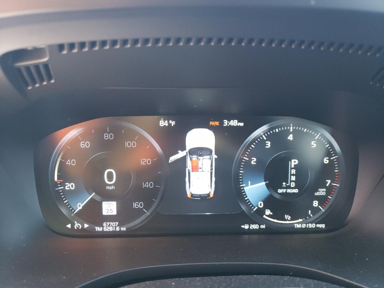 2019 Volvo XC60 VIN YV4A22RL8K1347030 Copart auction photo, front end / rear end damage thumbnail 9