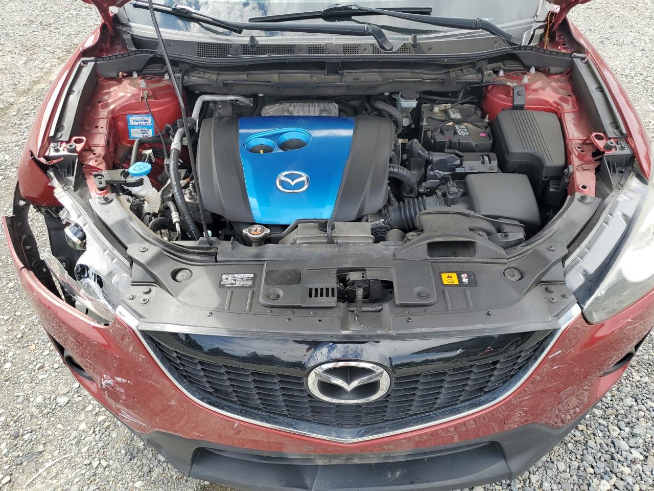 2013 Mazda CX-5 VIN JM3KE4DE9D0154596 Copart auction photo, front end damage thumbnail 13