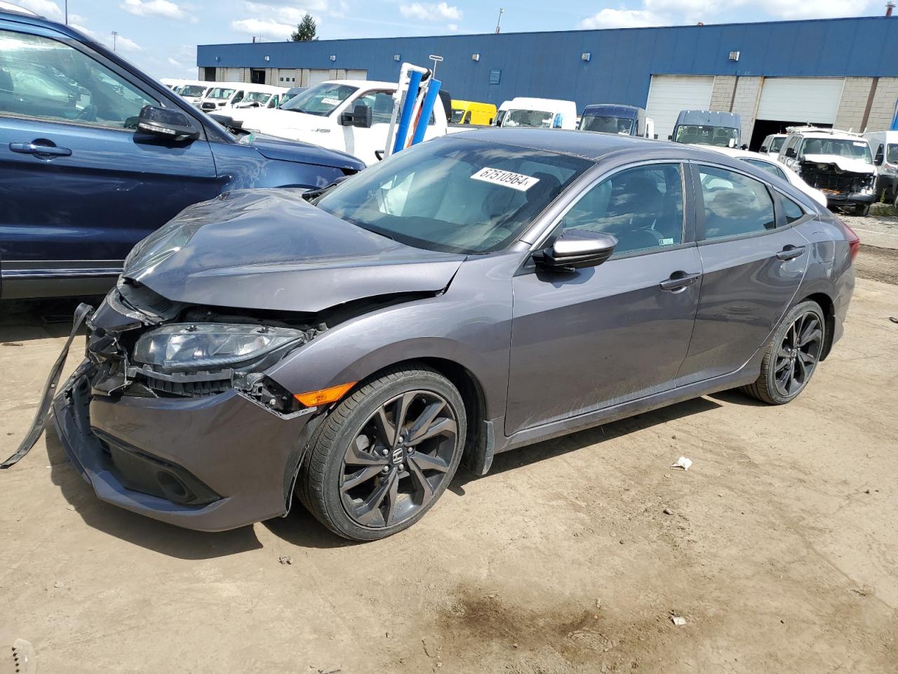 2019 Honda Civic VIN 2HGFC2F83KH554630