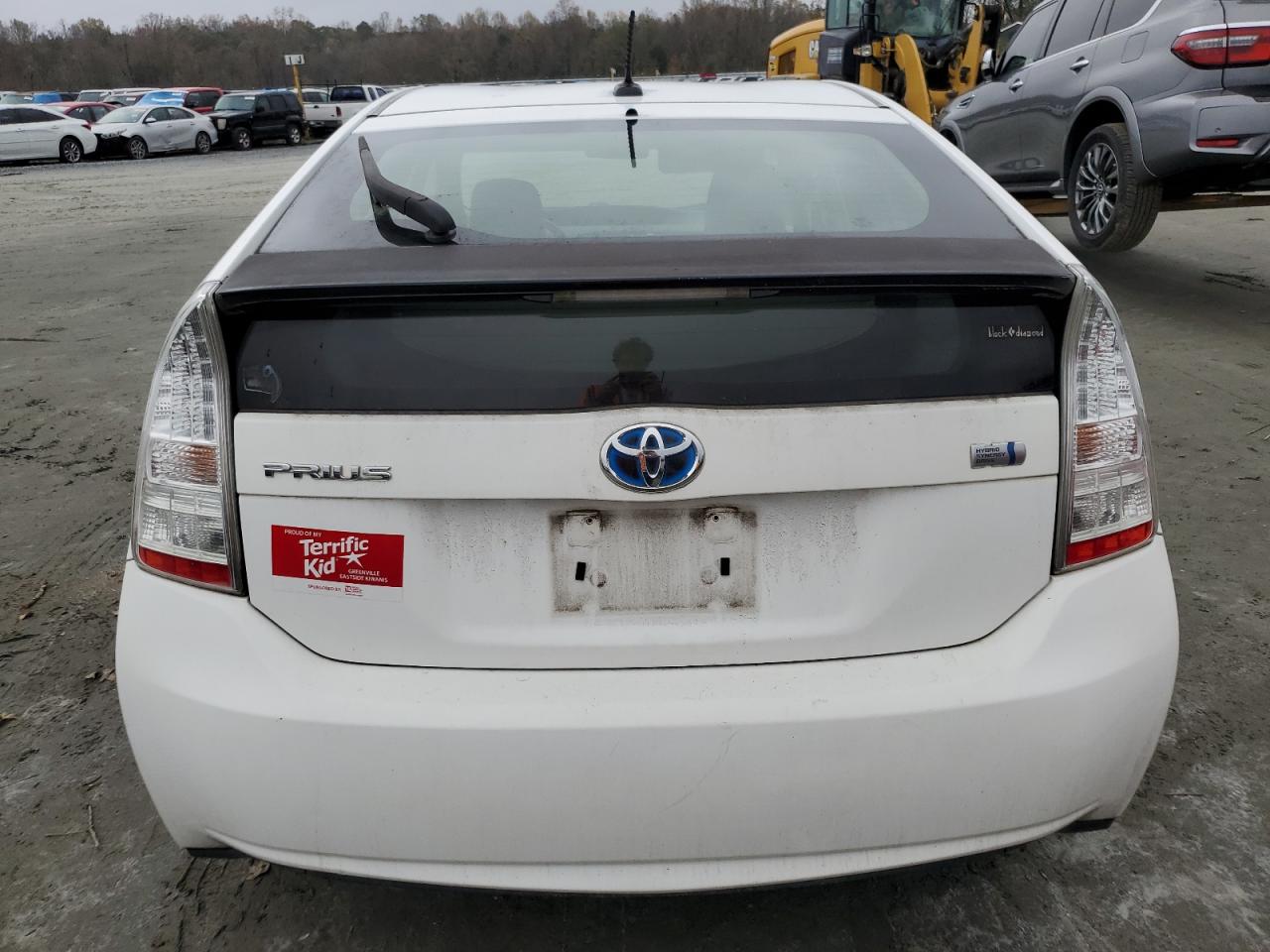 2011 Toyota Prius VIN JTDKN3DU0B5356642 Copart auction photo, front end damage thumbnail 6