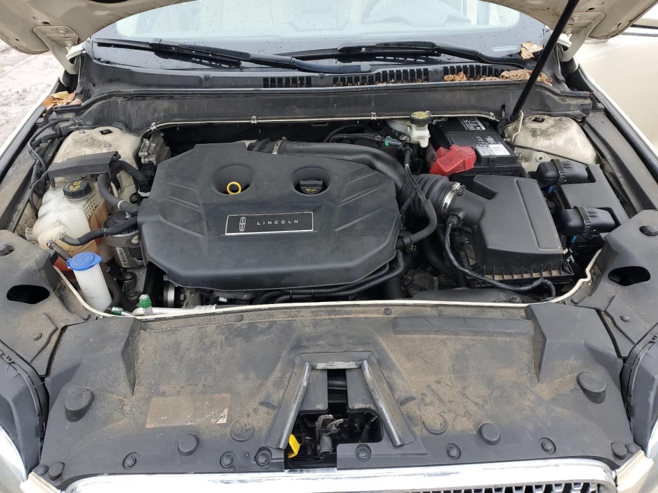 2018 Lincoln MKZ VIN 3LN6L5D92JR604119 Copart auction photo, rear end / side damage thumbnail 11