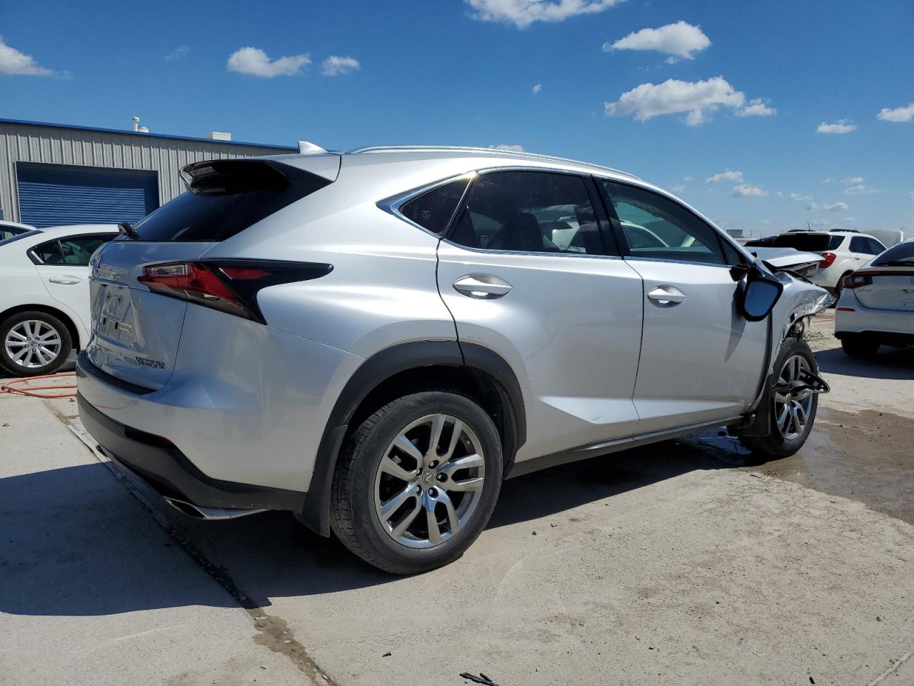 2015 Lexus NX VIN JTJBARBZ2F2001375 Copart auction photo, front end / minor dent/scratches damage thumbnail 3