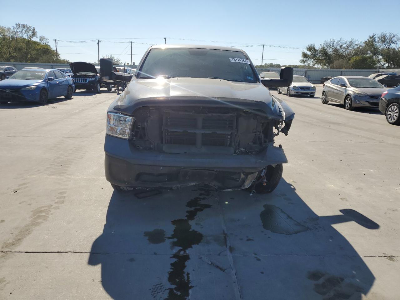 2019 RAM 1500 VIN 1C6RR6FG3KS515402 Copart auction photo, front end damage thumbnail 5