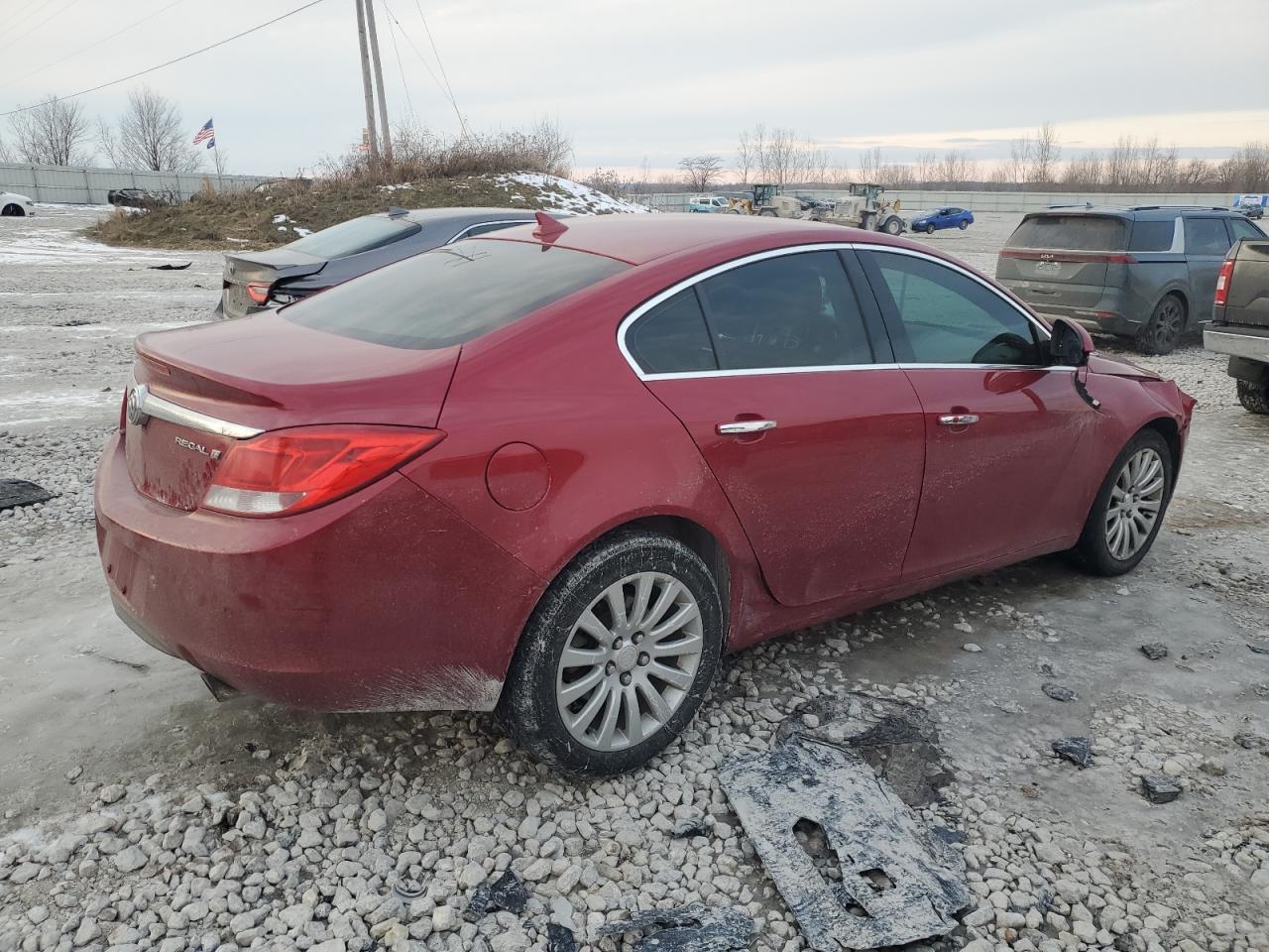 2012 Buick Regal VIN 2G4GS5EV9C9214002 Copart auction photo, front end damage thumbnail 3