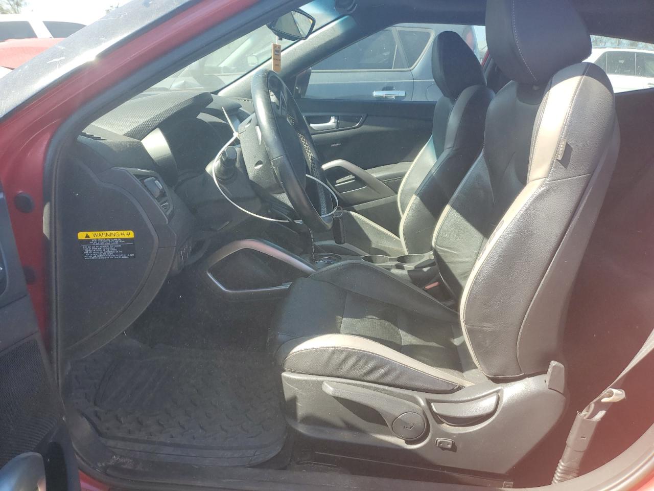 2016 Hyundai Veloster VIN KMHTC6AE8GU259805 Copart auction photo, front end damage thumbnail 7