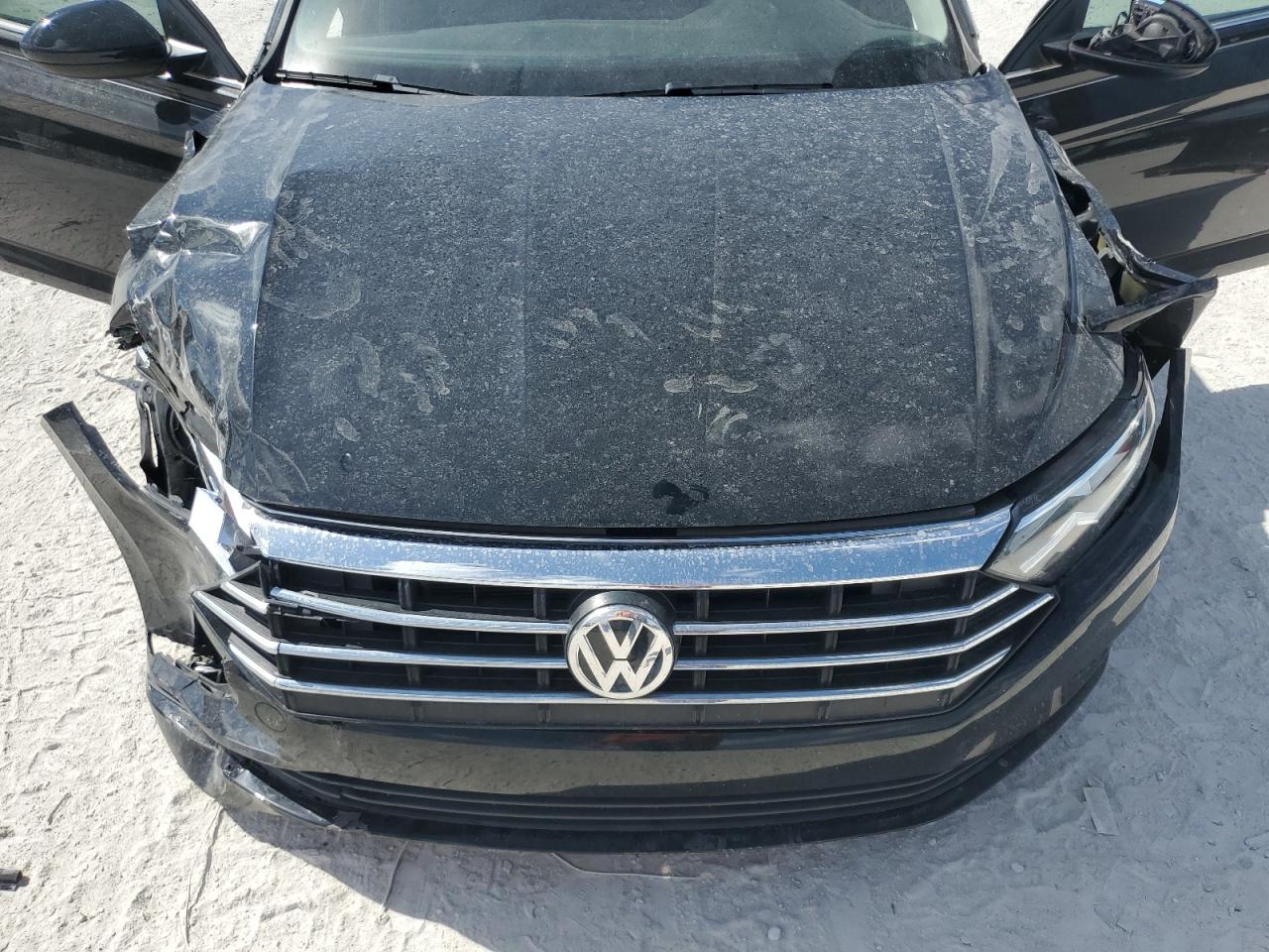 2019 Volkswagen Jetta VIN 3VWC57BU7KM231384 Copart auction photo, front end / side damage thumbnail 12