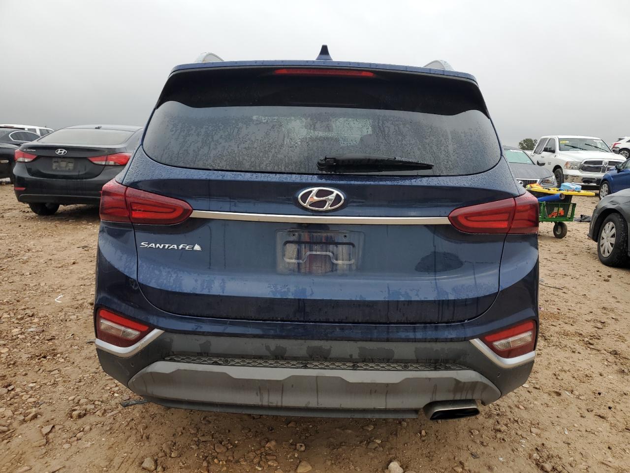 2020 Hyundai Santa Fe VIN 5NMS33AD2LH172568 Copart auction photo, front end damage thumbnail 6