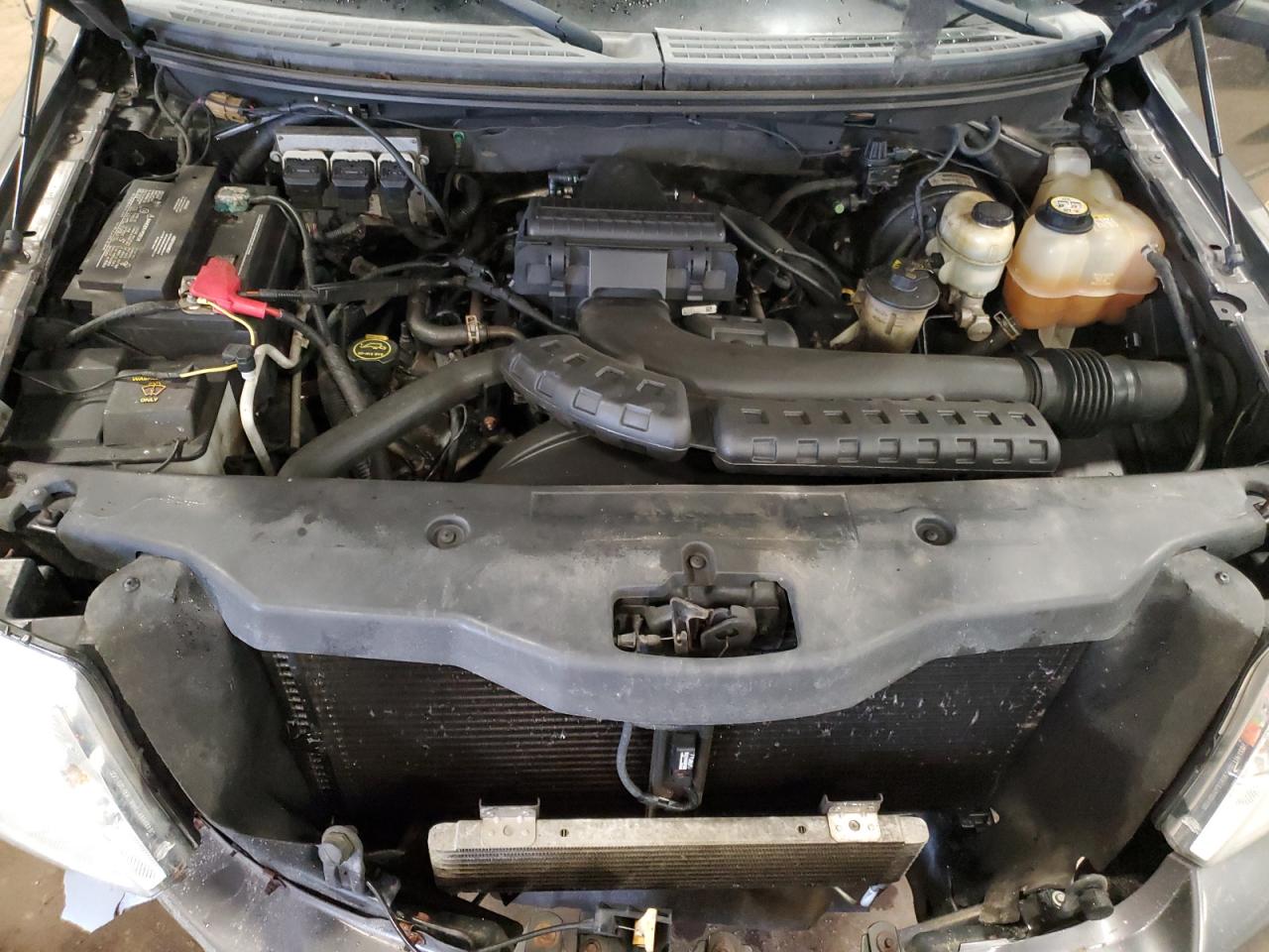 2004 Ford F-150 VIN 1FTPX145X4NB15414 Copart auction photo, front end / rear end damage thumbnail 12